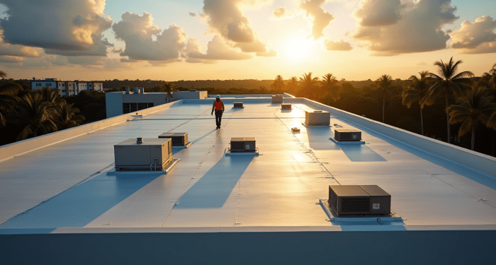 Flat Roof system – sjjsroofing