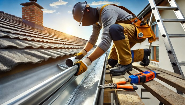GUTTERS REPAIR | K.K Roof Specialist