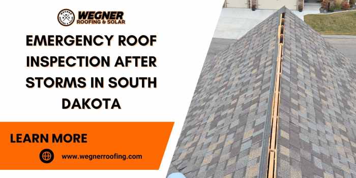 Emergency Roof Inspection After Storms in South Dakota